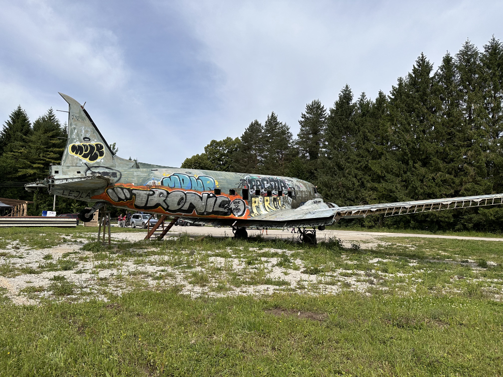 DC 10 Zeljava Airbase Kroatien