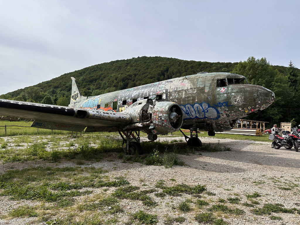 DC 10 Zeljava Airbase Kroatien