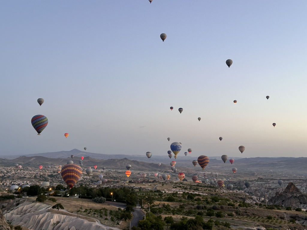 Ballonstart in Kappadokien