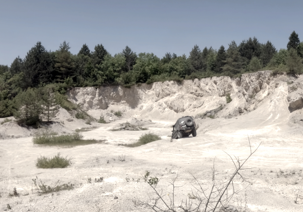 Offroading an der Una